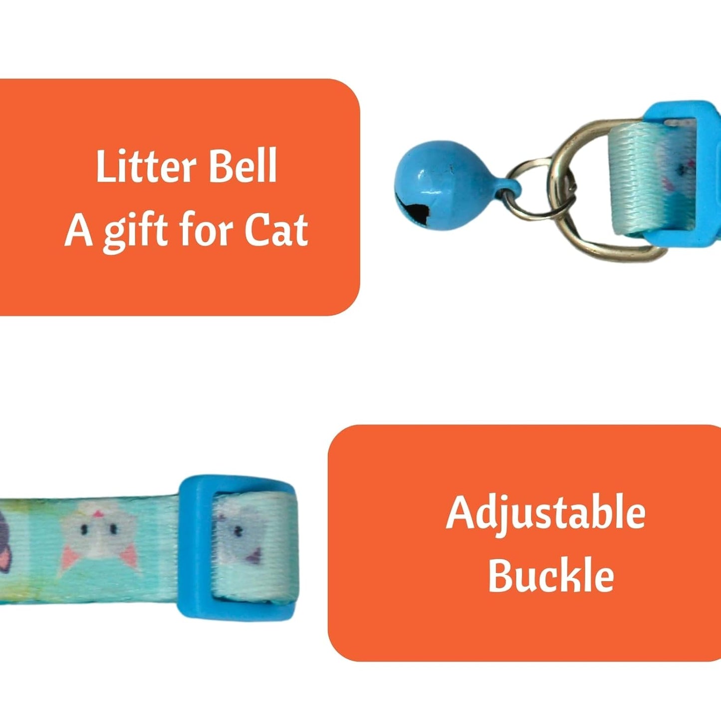 Breakaway Cat Collar with Bell