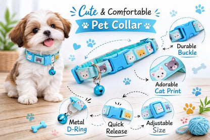 Breakaway Cat Collar with Bell