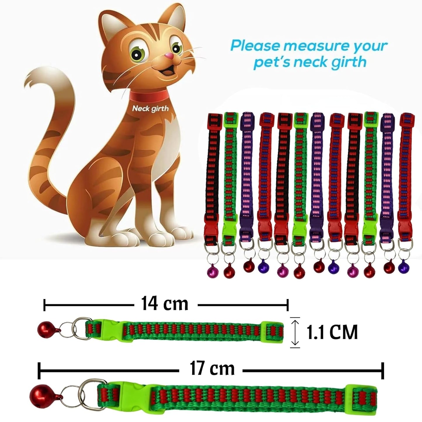 Breakaway Cat Collar with Bell