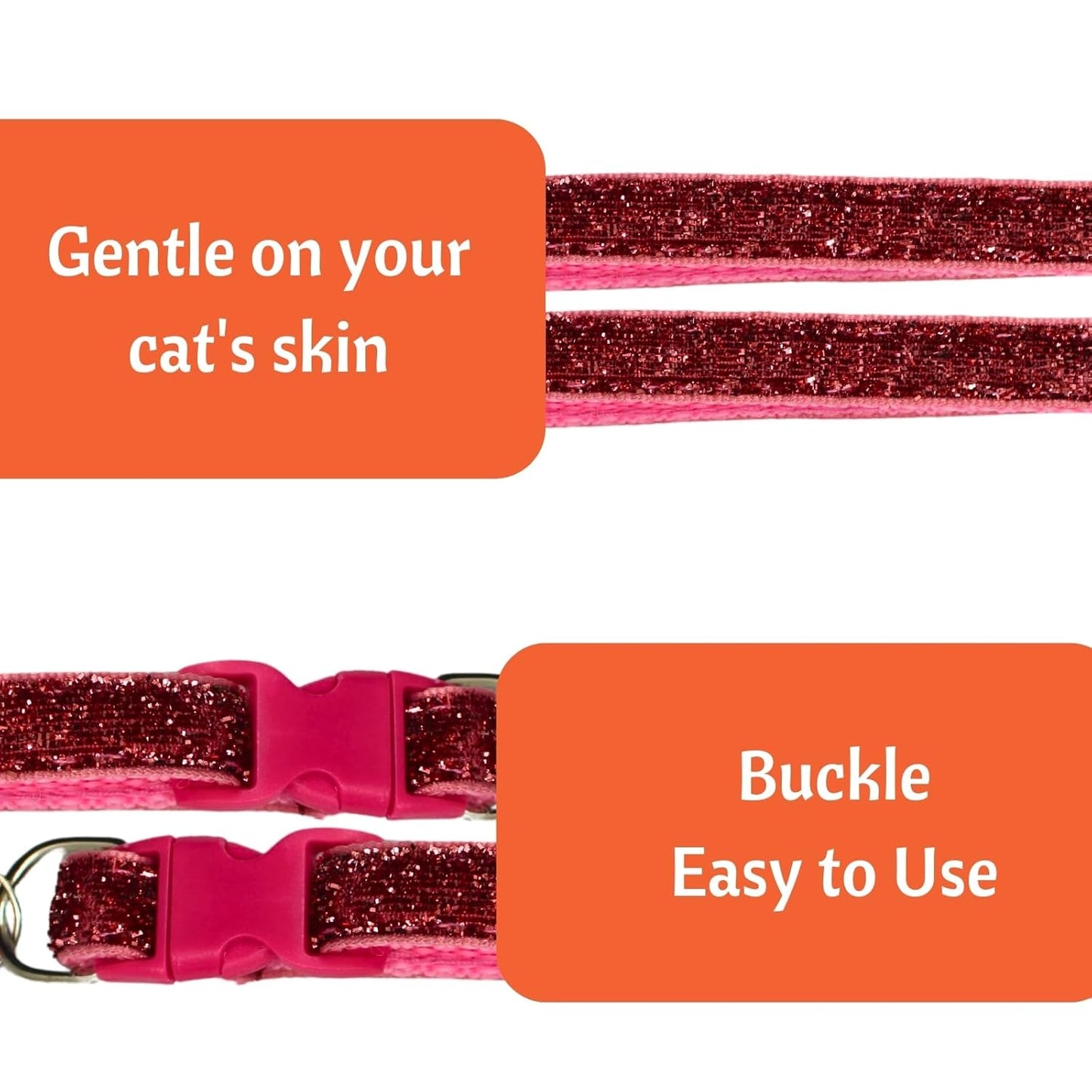 Breakaway Cat Collar with Bell