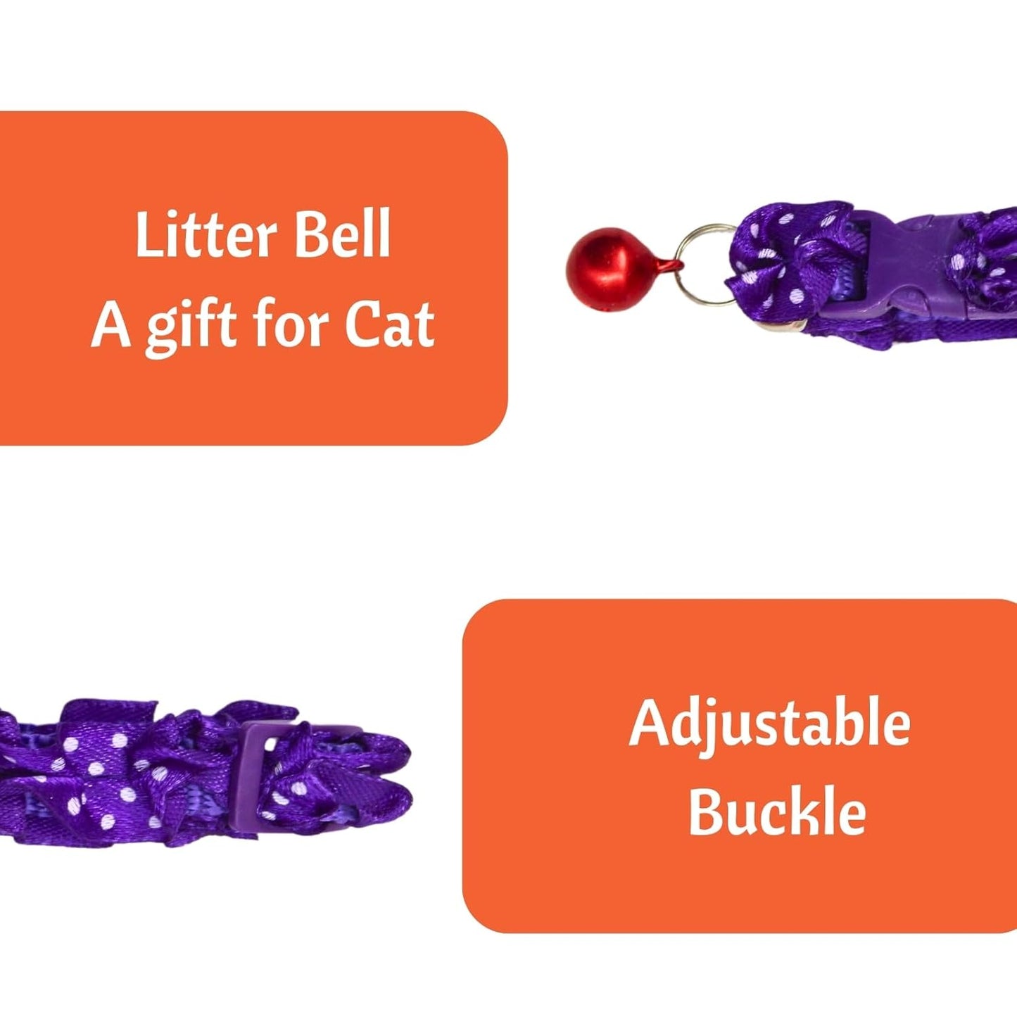 Colorful Breakaway Cat Collar