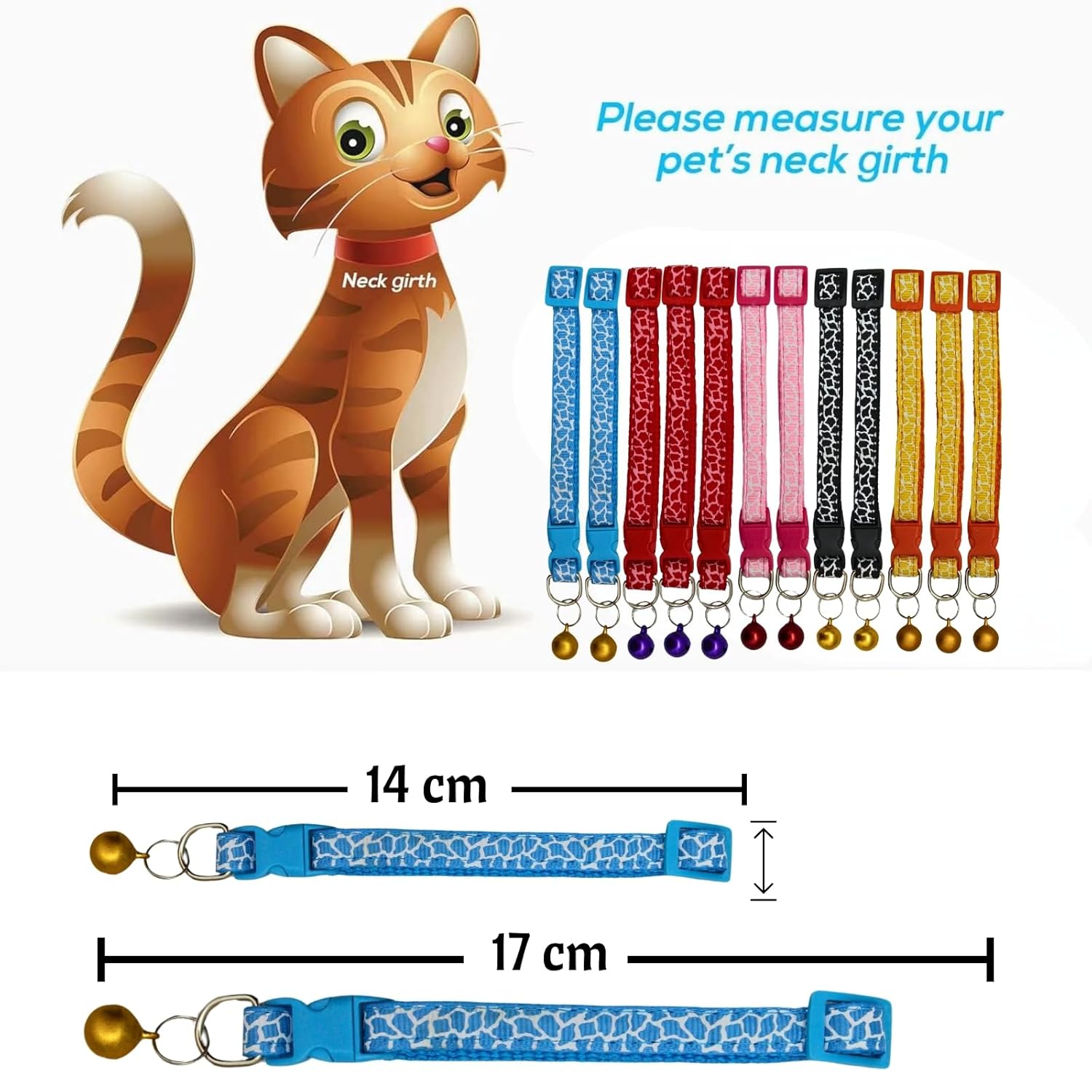 Breakaway Cat Collar with Bell