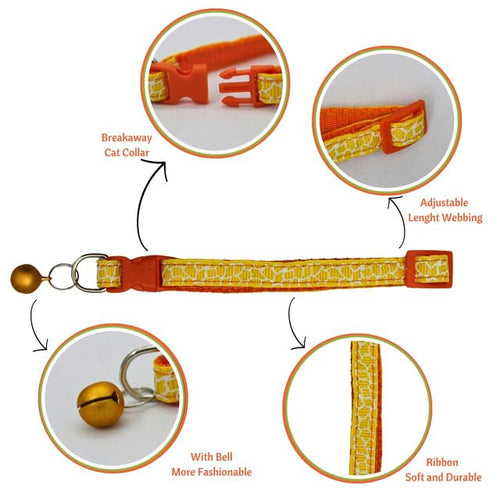 Breakaway Cat Collar with Bell
