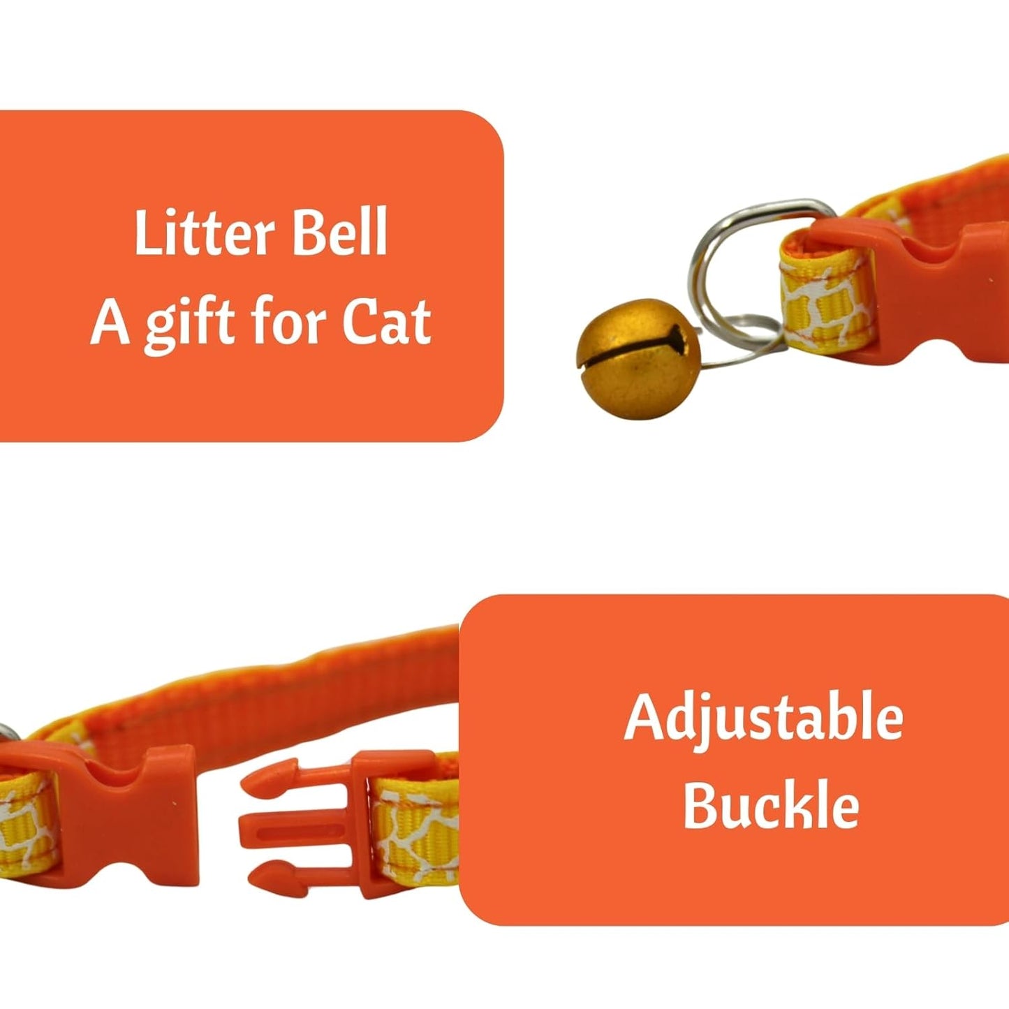 Breakaway Cat Collar with Bell
