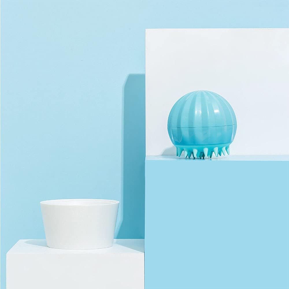 Pet Bath Brush with Shampoo Dispenser