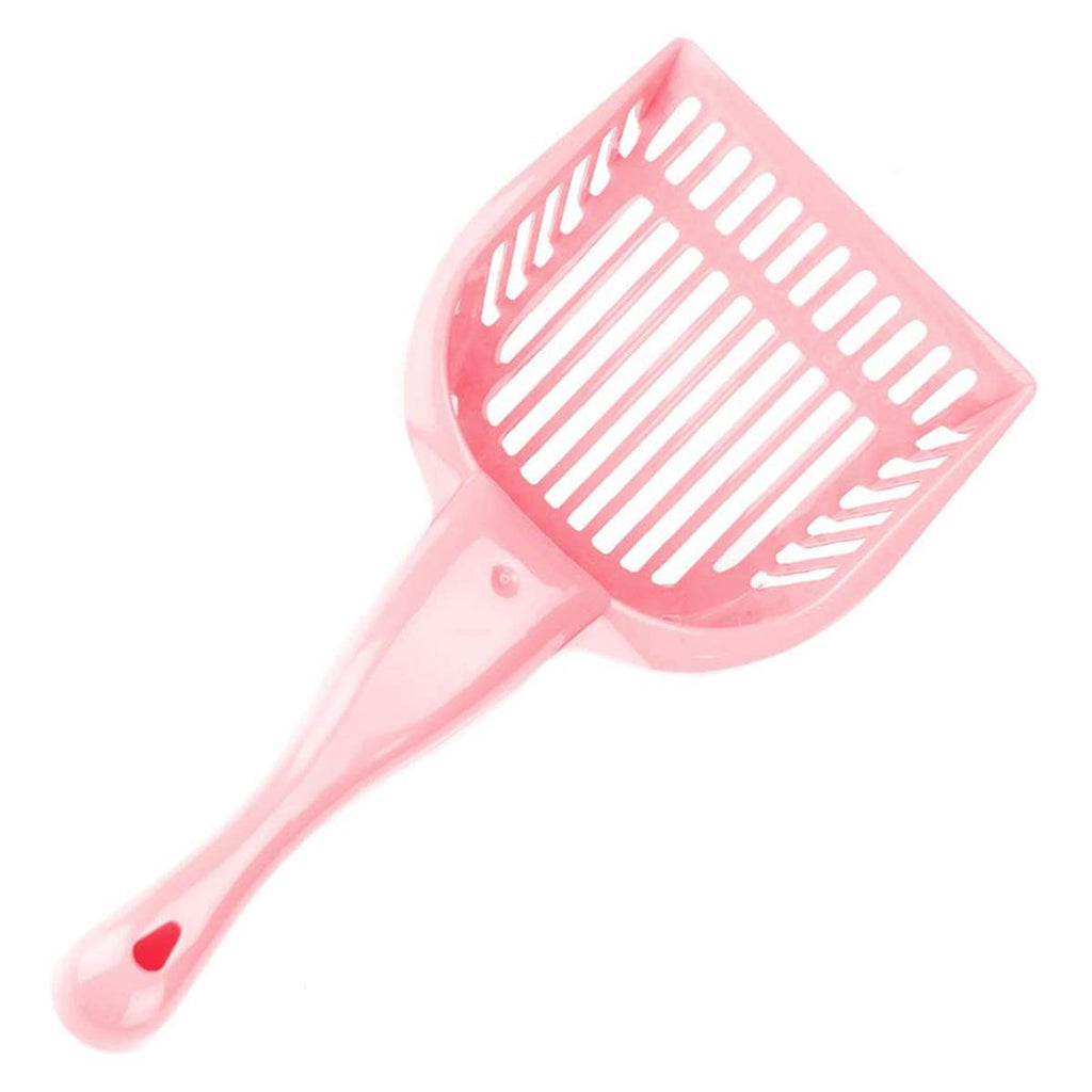 Cat Litter Scoop with Comfort Handle Pink