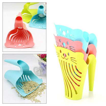 Plastic Pet Litter Cleaning Scoop