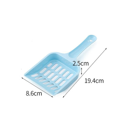 3-Piece Plastic Litter Scoop Set