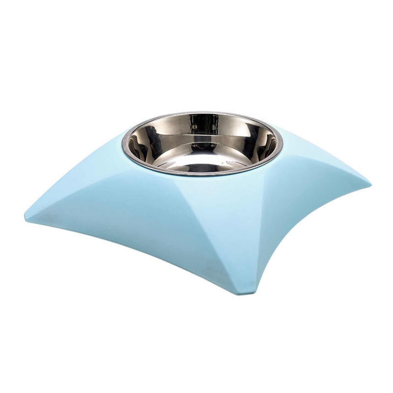 Diamond Design Anti-Slip Pet Food Bowl