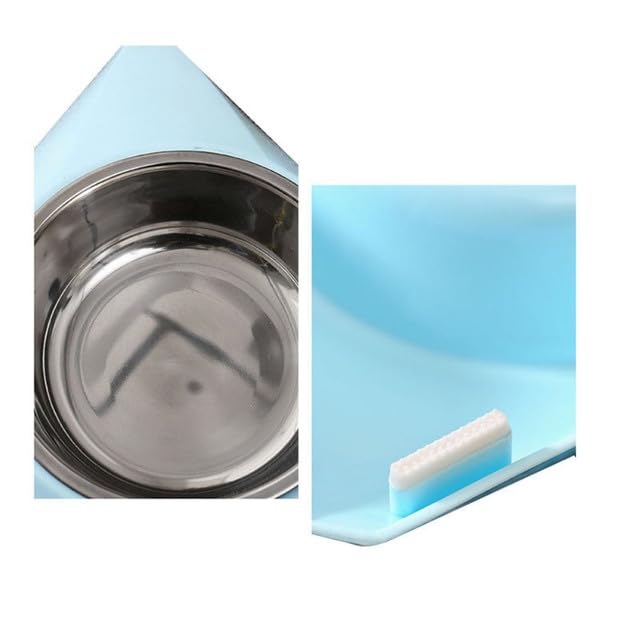 Diamond Design Anti-Slip Pet Food Bowl