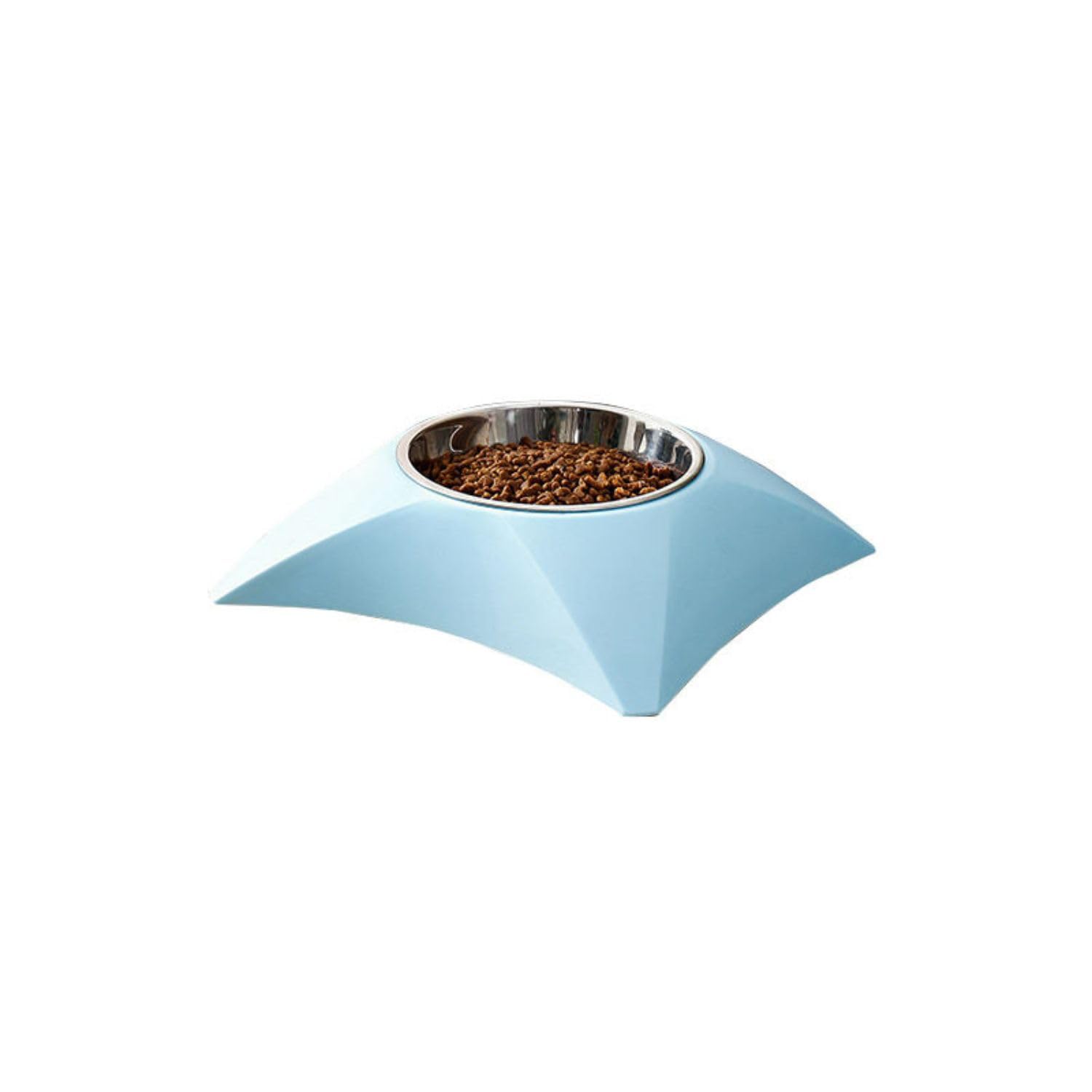 Diamond Design Anti-Slip Pet Food Bowl