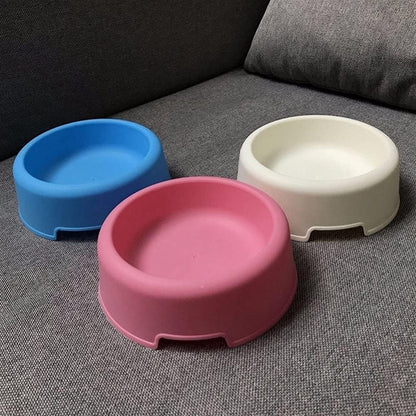 White Non-Slip Pet Feeding Bowl