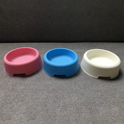 White Non-Slip Pet Feeding Bowl