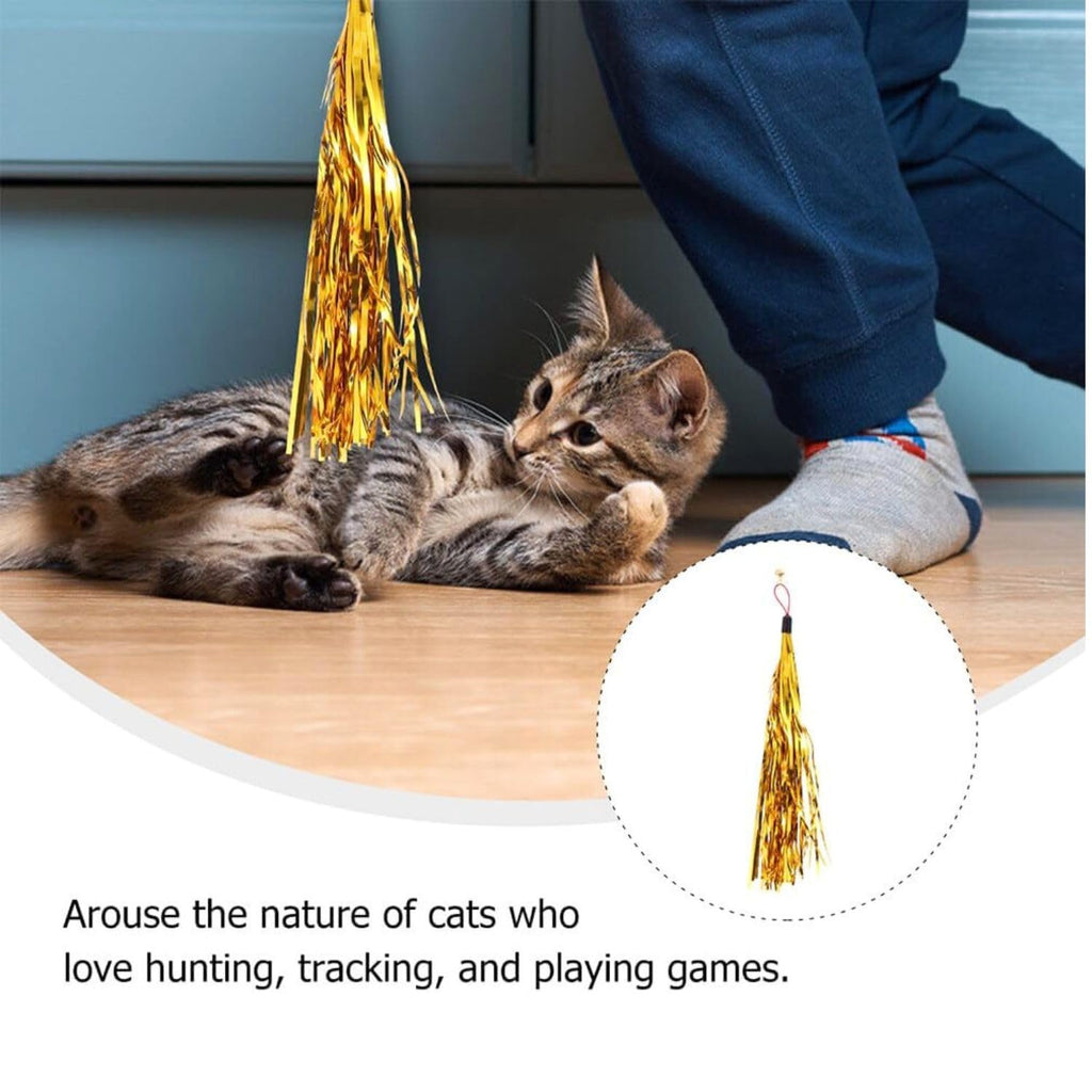 Interactive Cat Teaser Wand Toy
