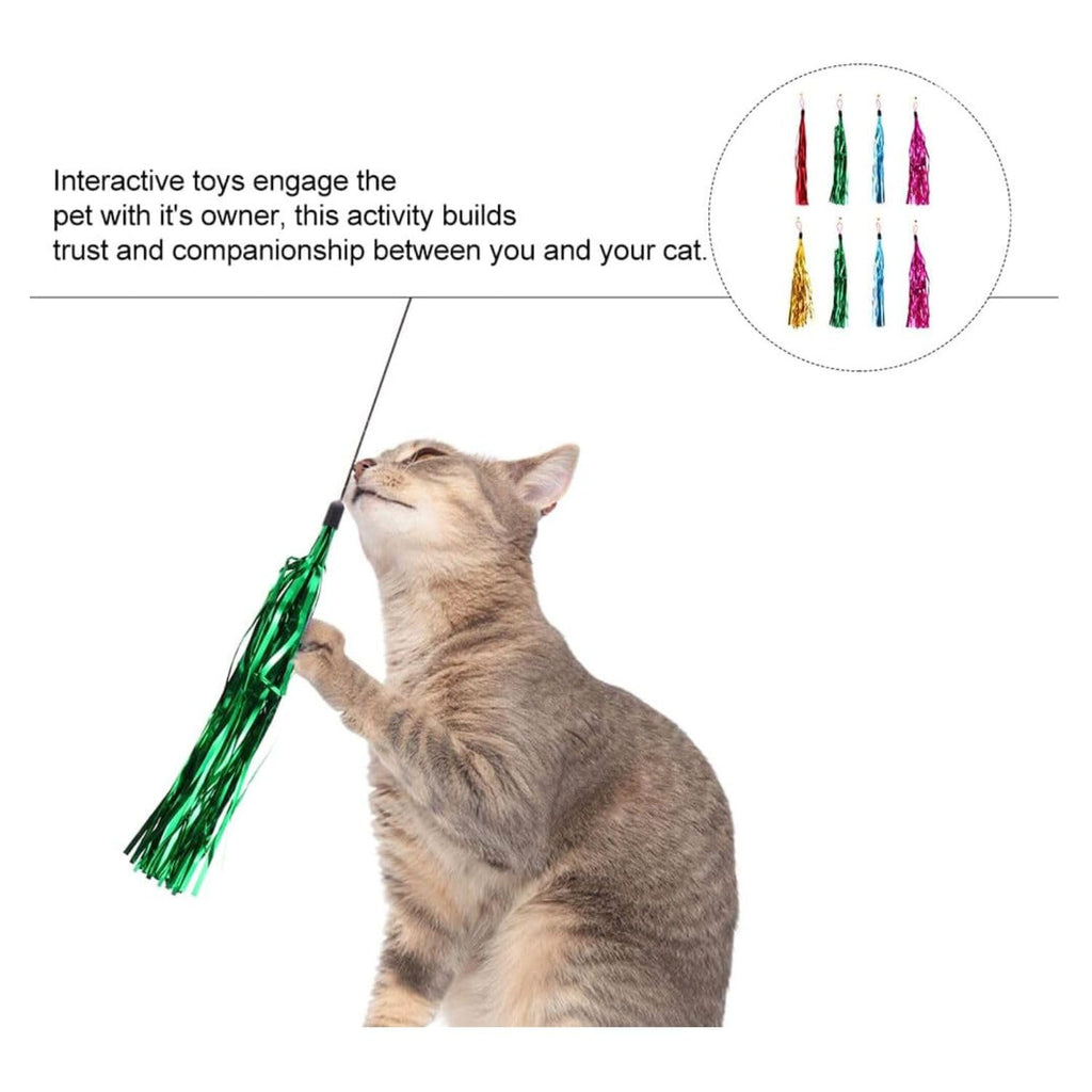 Interactive Cat Teaser Wand Toy