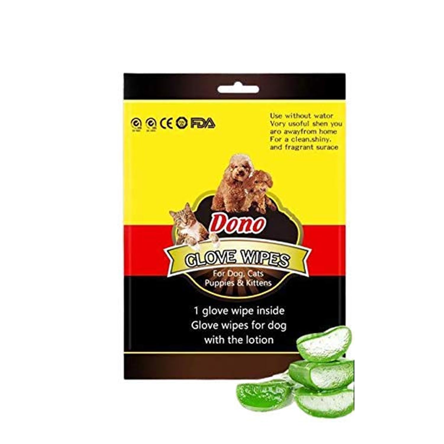 Glove Wipes for Dogs and Cats(12 PCS)
