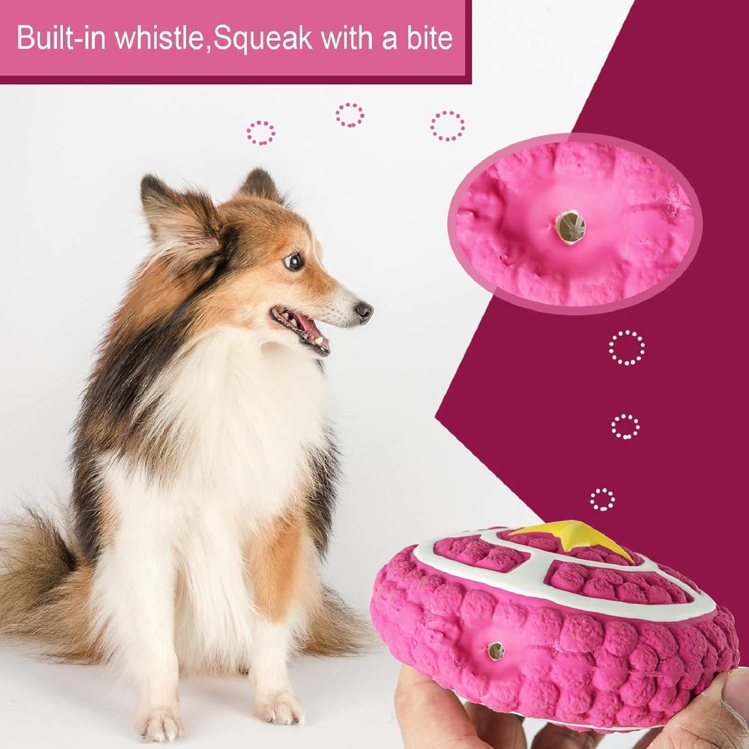 Pets Soft Latex Squeaky Toy for dogs