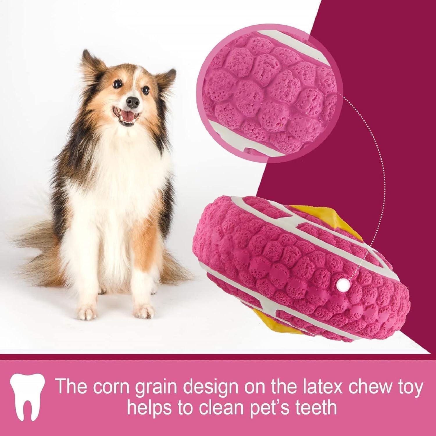 Pets Soft Latex Squeaky Toy for dogs