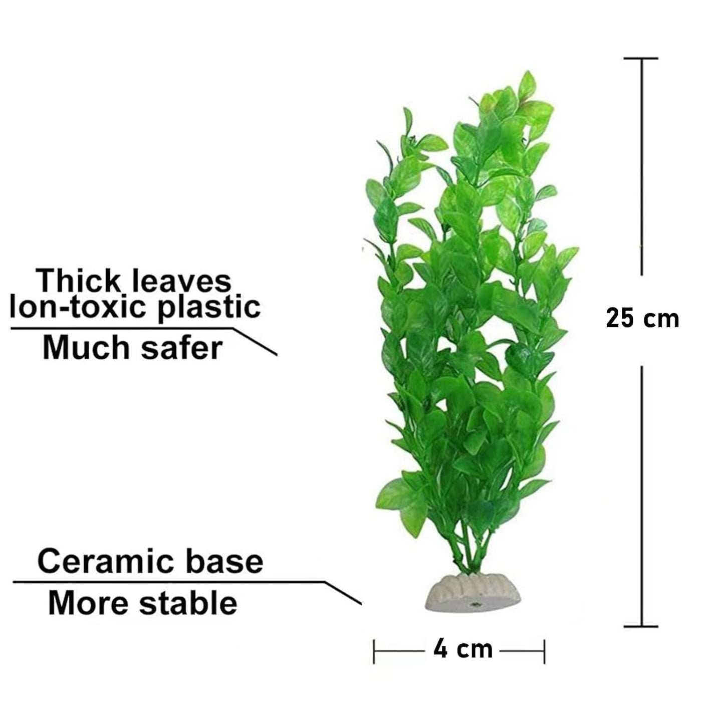 Decorative Artificial Green Grass for Aquarium Decor