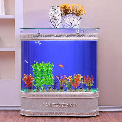 Decorative Artificial Green Grass for Aquarium Decor