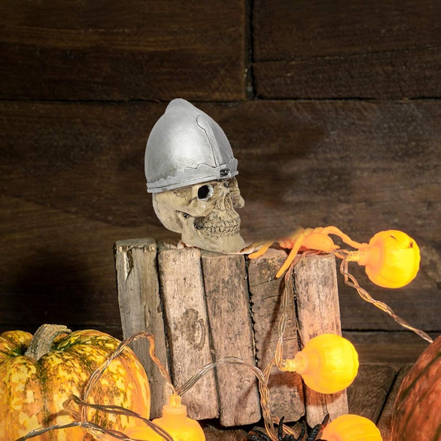 Resin Human Skull Ornament - Aquarium Decoration