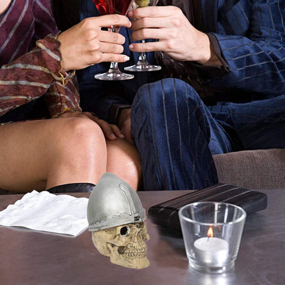 Resin Human Skull Ornament - Aquarium Decoration