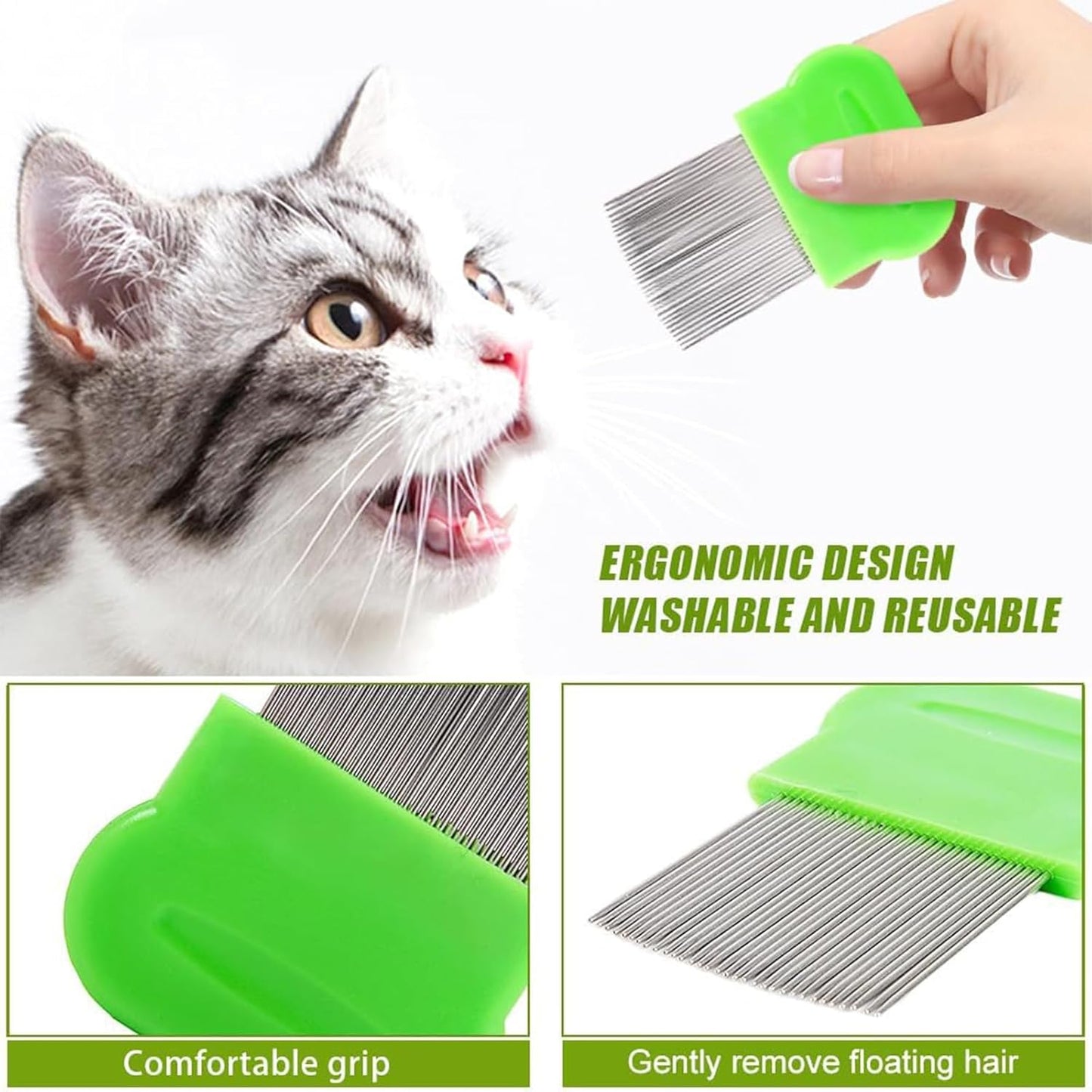 Pets Flea Comb for Dogs & Cats
