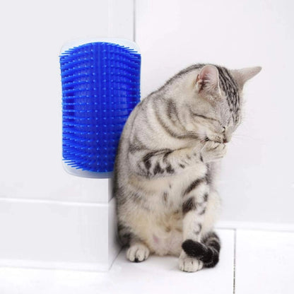 Self Grooming Cat Brush Holder