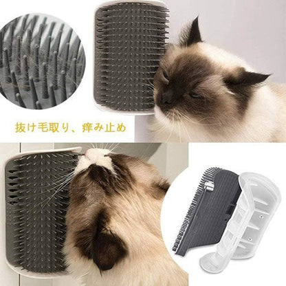 Self Grooming Cat Brush Holder