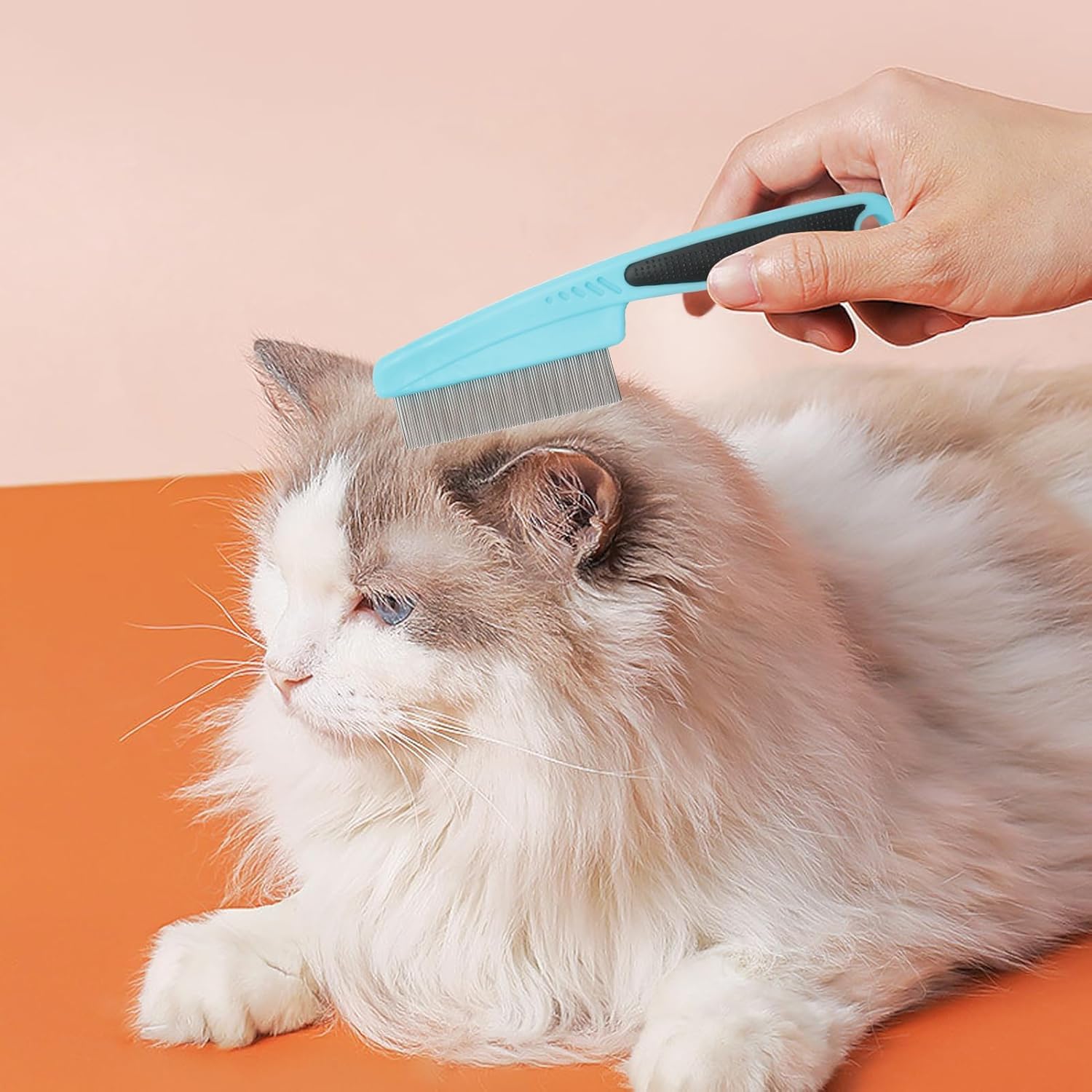 Stainless Steel Flea Comb for Cat & Dog