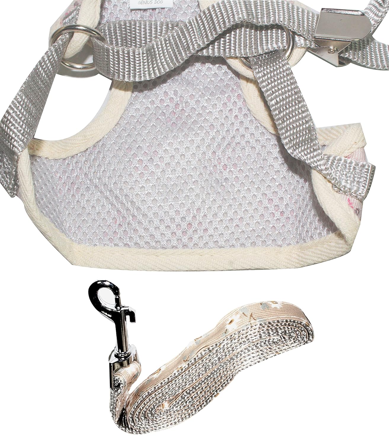 Soft Breathable Harness and Leash Set