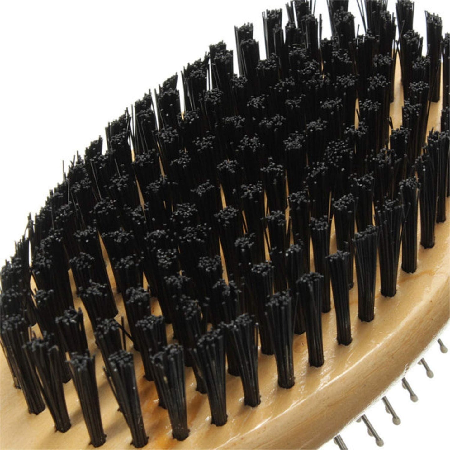 Double-Sided Wooden Pin Dog Grooming Brush
