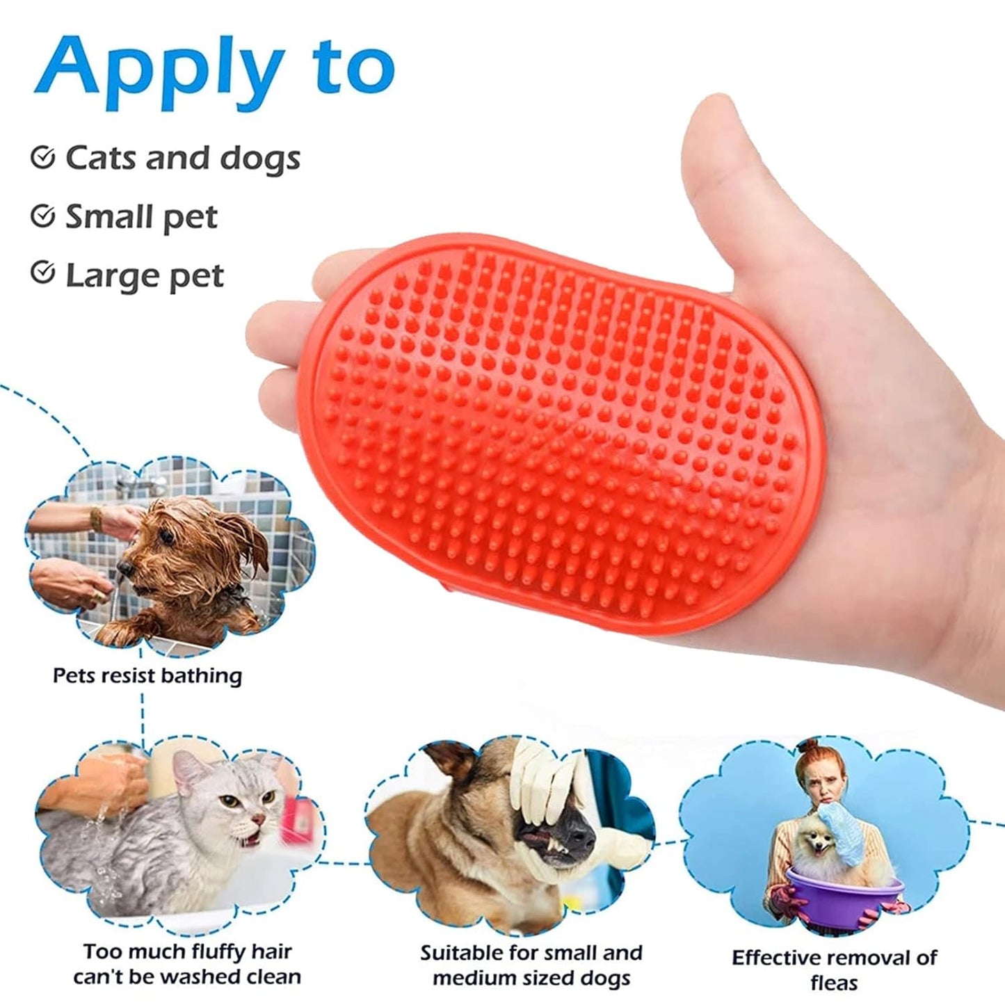 Self-Cleaning Pet Slicker Brush