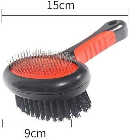 Dual-Sided Pet Grooming Brush