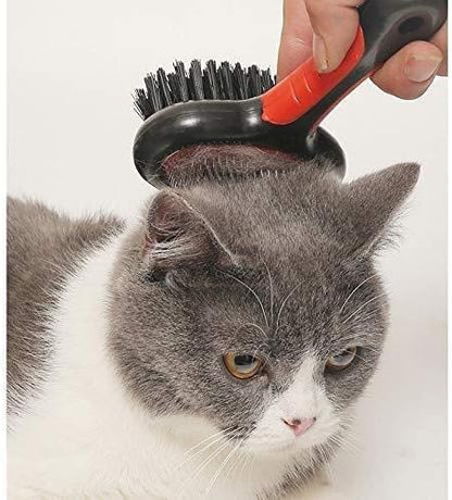 Dual-Sided Pet Grooming Brush