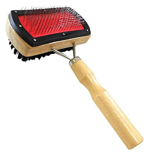 Double-Sided Pet Grooming Brush for Dogs & Cats