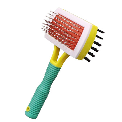 Double-Sided Slicker Hair Grooming Brush