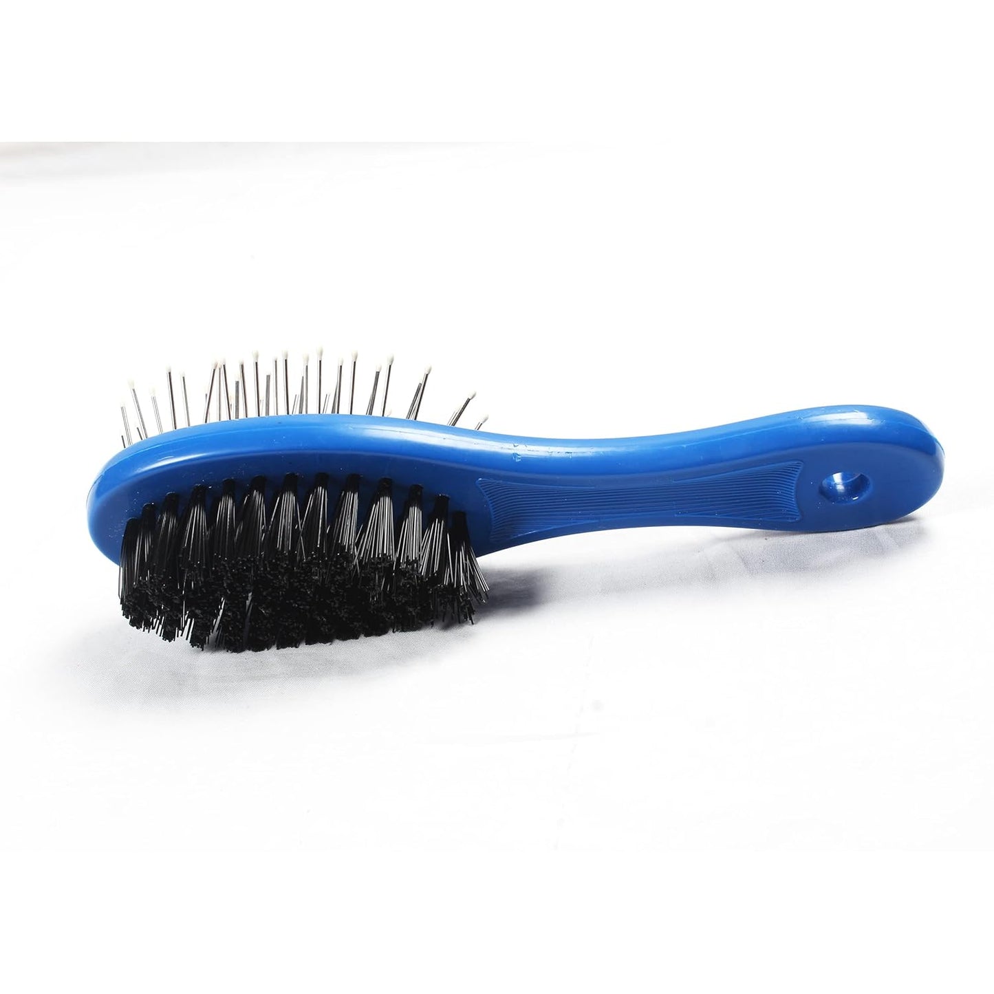Double Sided Pin Grooming Brush for Dogs & Cats Blue