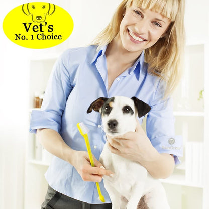 Dual-Headed Brush and 2 Bonus Finger Brushes