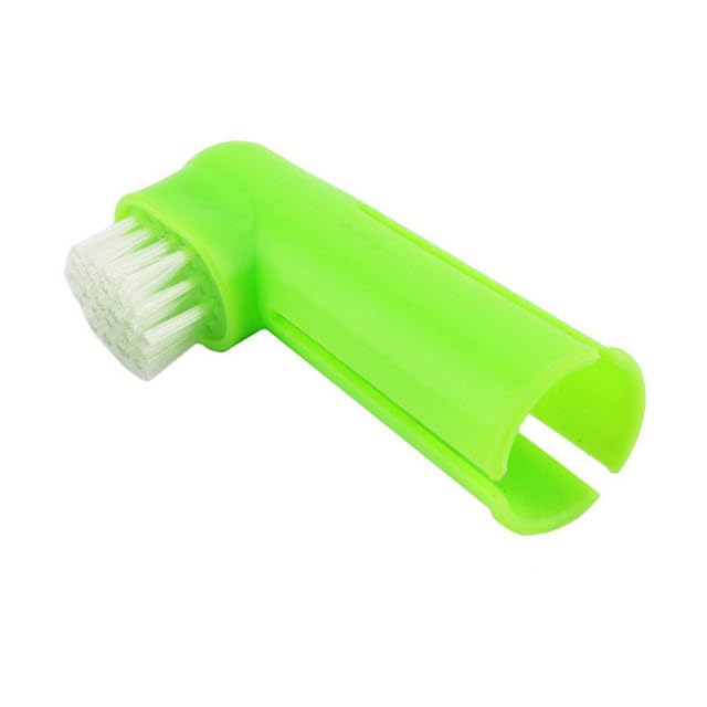 Soft Dog Finger Toothbrush Massager