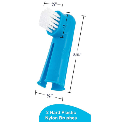 Dog Finger Toothbrush with Massager