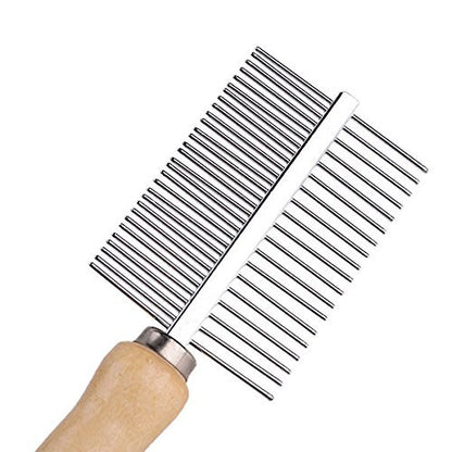 Double-Sided Pet Grooming Comb