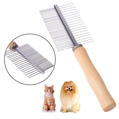 Double-Sided Pet Grooming Comb