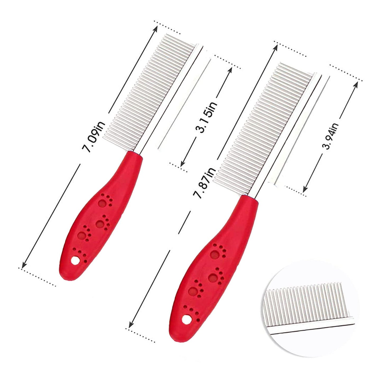 Stainless Steel Pet Grooming Comb