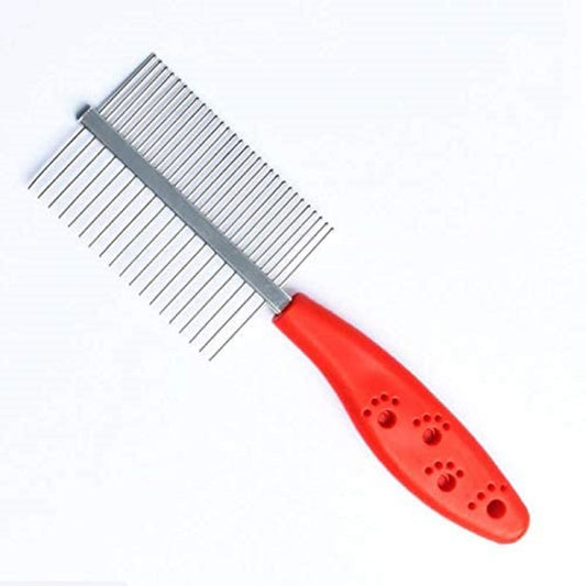 Double-Sided Metal Flea Comb