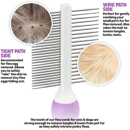 Double-Sided Pet Grooming Brush