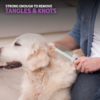 Double-Sided Pet Grooming Brush