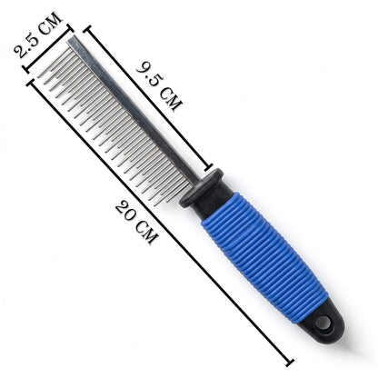 Pet Detangling Comb Stainless Steel
