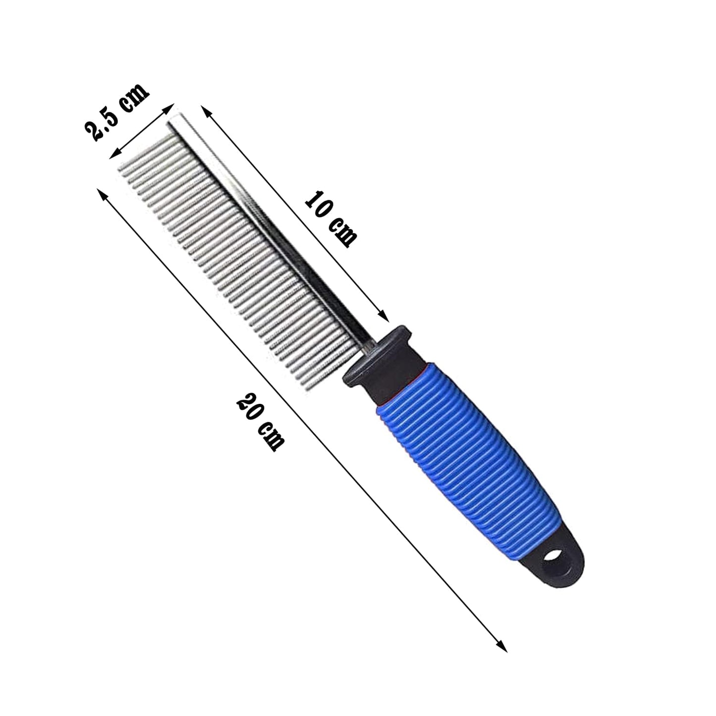 Single-Sided Pet Grooming Pin Comb