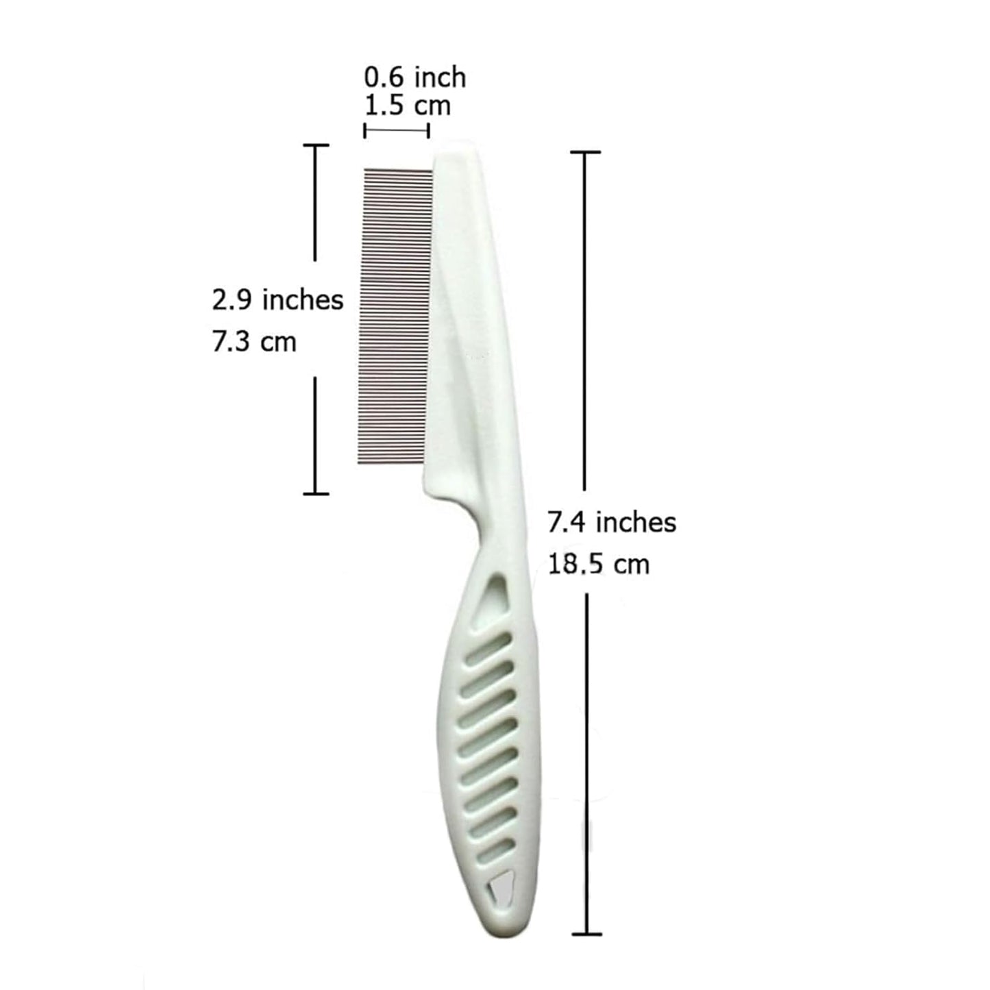 Grooming Stainless Steel Flea & Detangling Comb